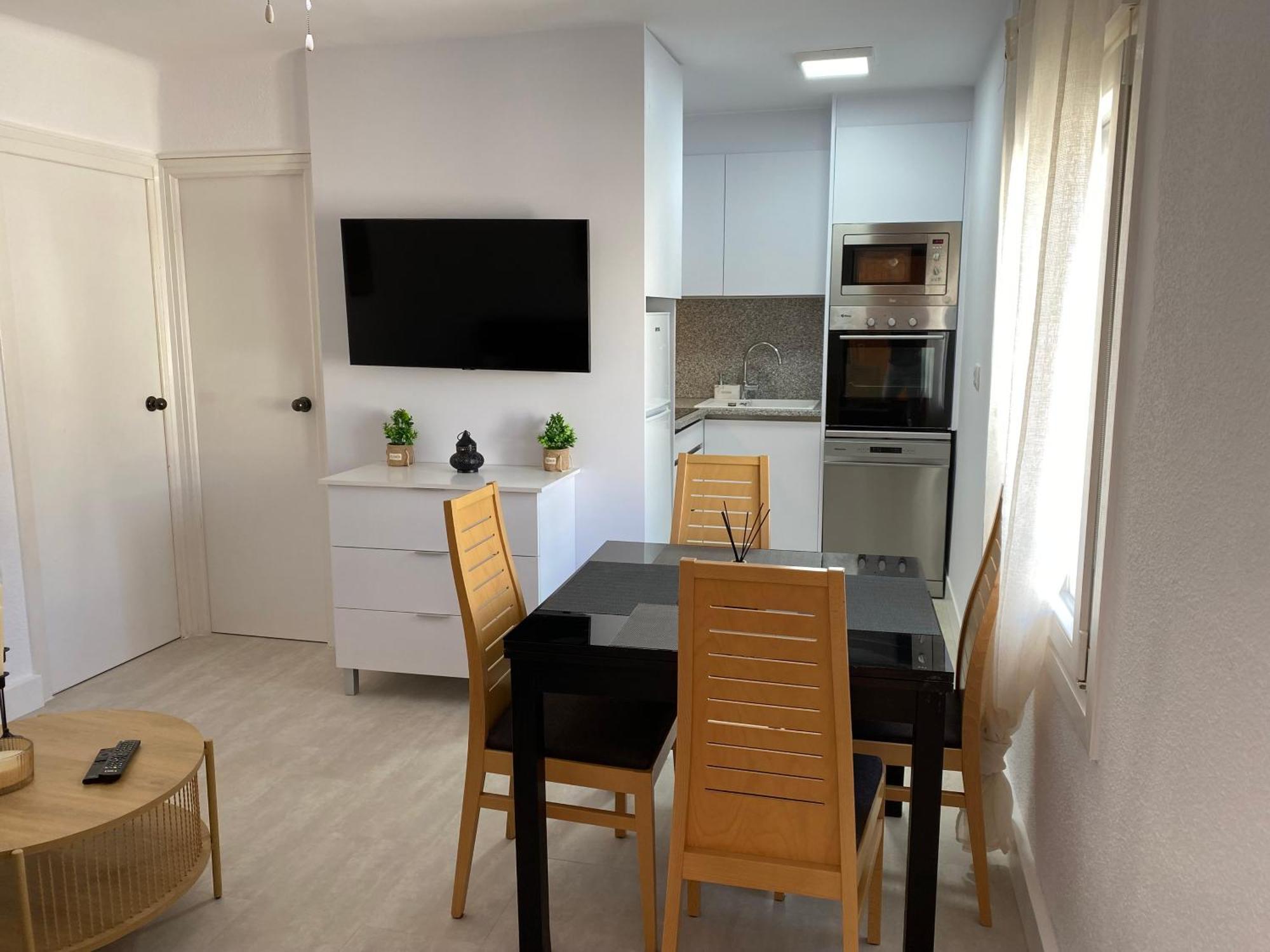 Apartamentos Playa Sant Carles De La Rapita Bagian luar foto